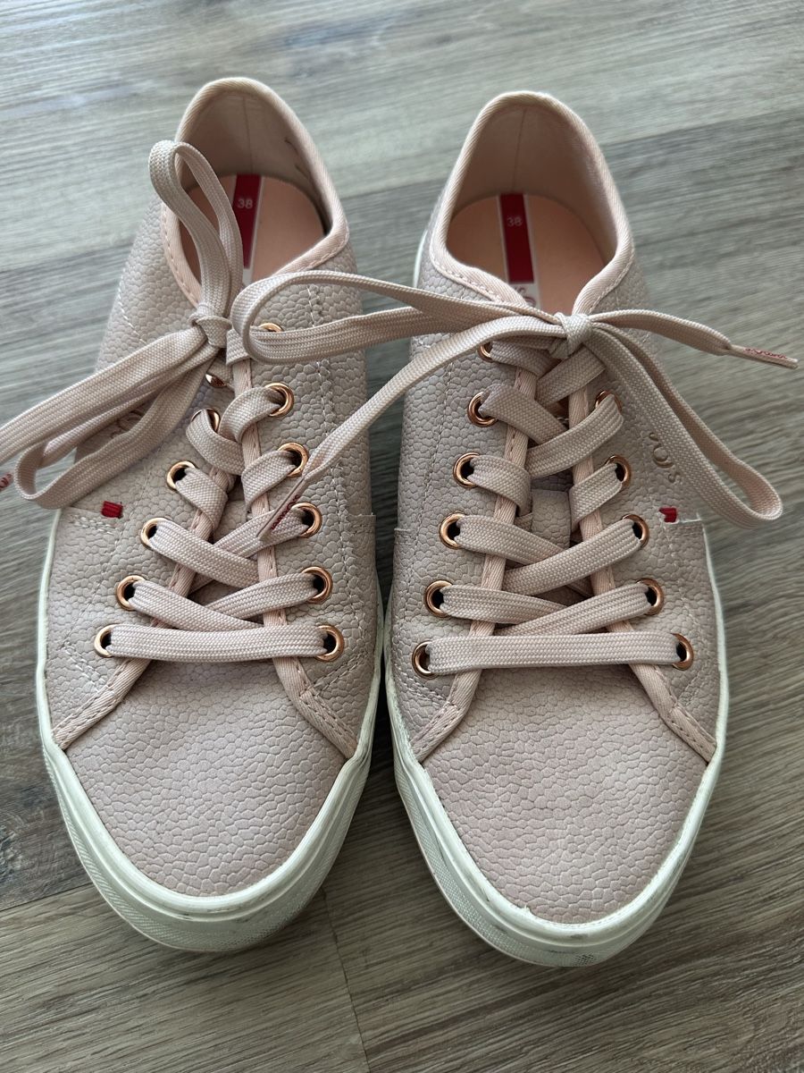 S.Oliver Scarpe da donna: S.Oliver Damen Sneaker, Gr. 38, Rosa – Usato da Kloten venduto da AnemoneD