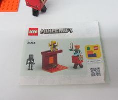 LEGO Minecraft 21266 " The Nether Lava Battle"