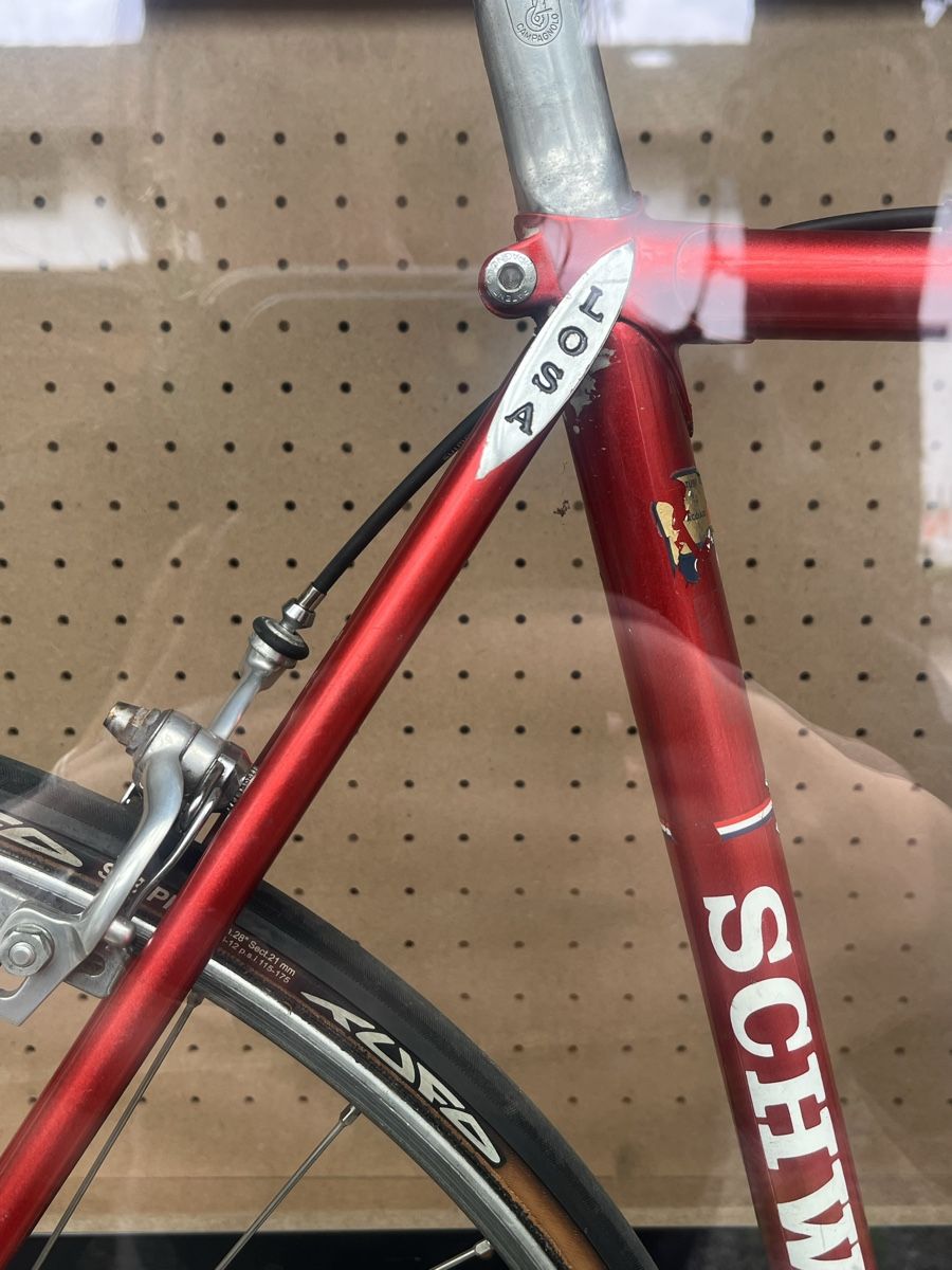 Campagnolo Velos: Rennvelo Schwab Campagnolo – Gebraucht aus Winterthur von Lotus797 4
