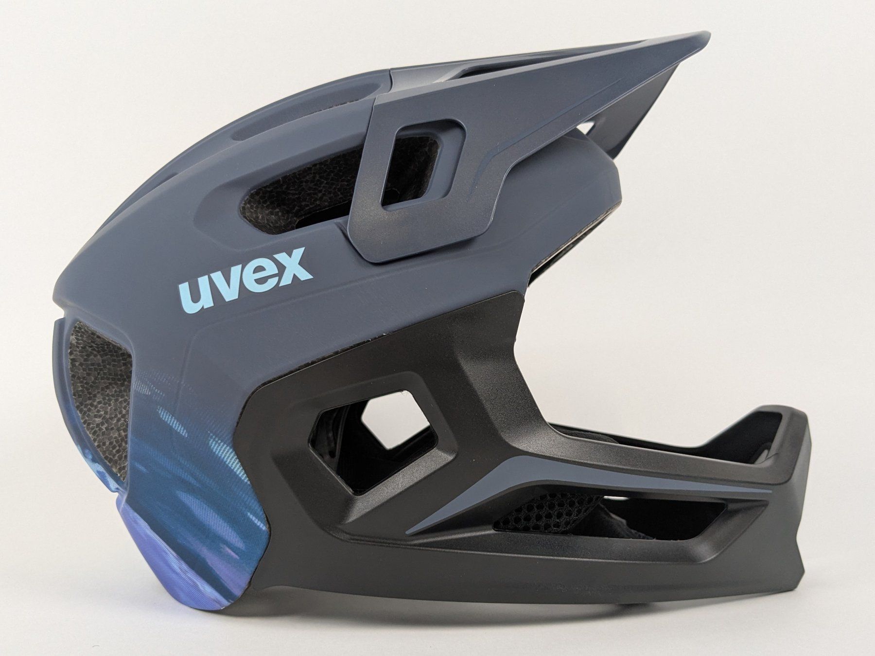 Uvex Caschi: UVEX react jr fullface Velohelm 52-56cm – Nuovo (secondo la descrizione) da Dintikon venduto da Restwert_Dintikon 3