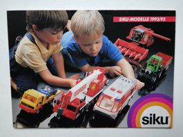 SIKU Katalog Modelle 1992/93