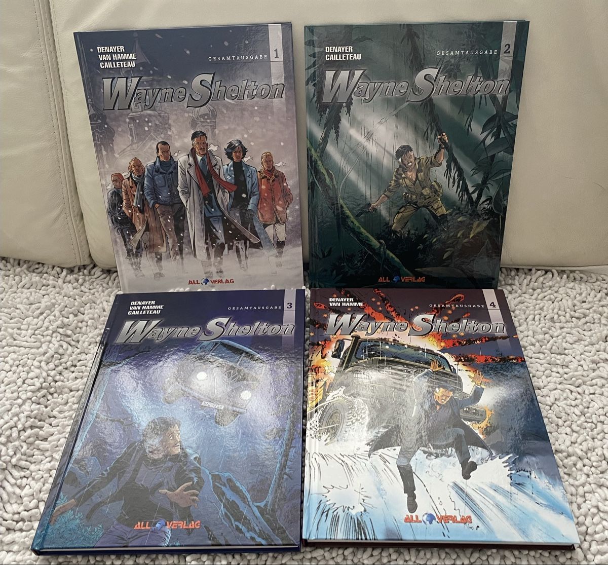 Comics: Wayne Shelton, Gesamtausgabe 1-4, Deutsch – Gebraucht aus Jona von Mister_N0