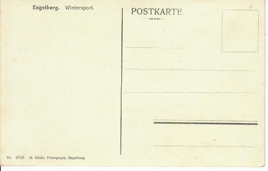 Cartes postales: Engelberg im Winter – D'occasion à Hochdorf par Ziegel-16 1