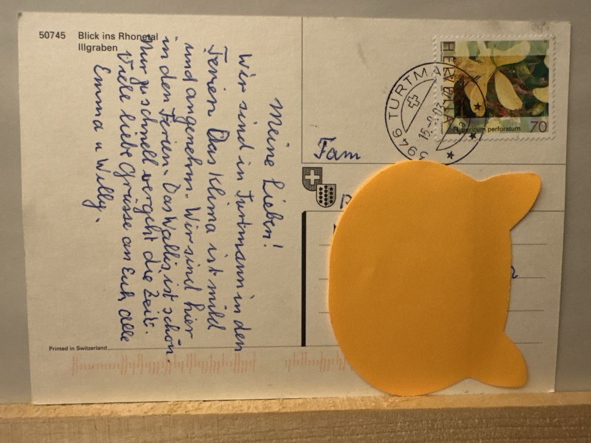 Cartoline postali: AK von Rhonetal – Usato da Rümlang venduto da Kartenpost1 1