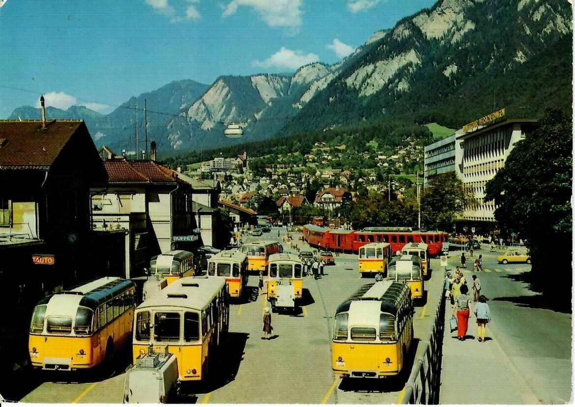 Ansichtskarten: Chur mit Postauto – Gebraucht aus Hochdorf von Ziegel-16