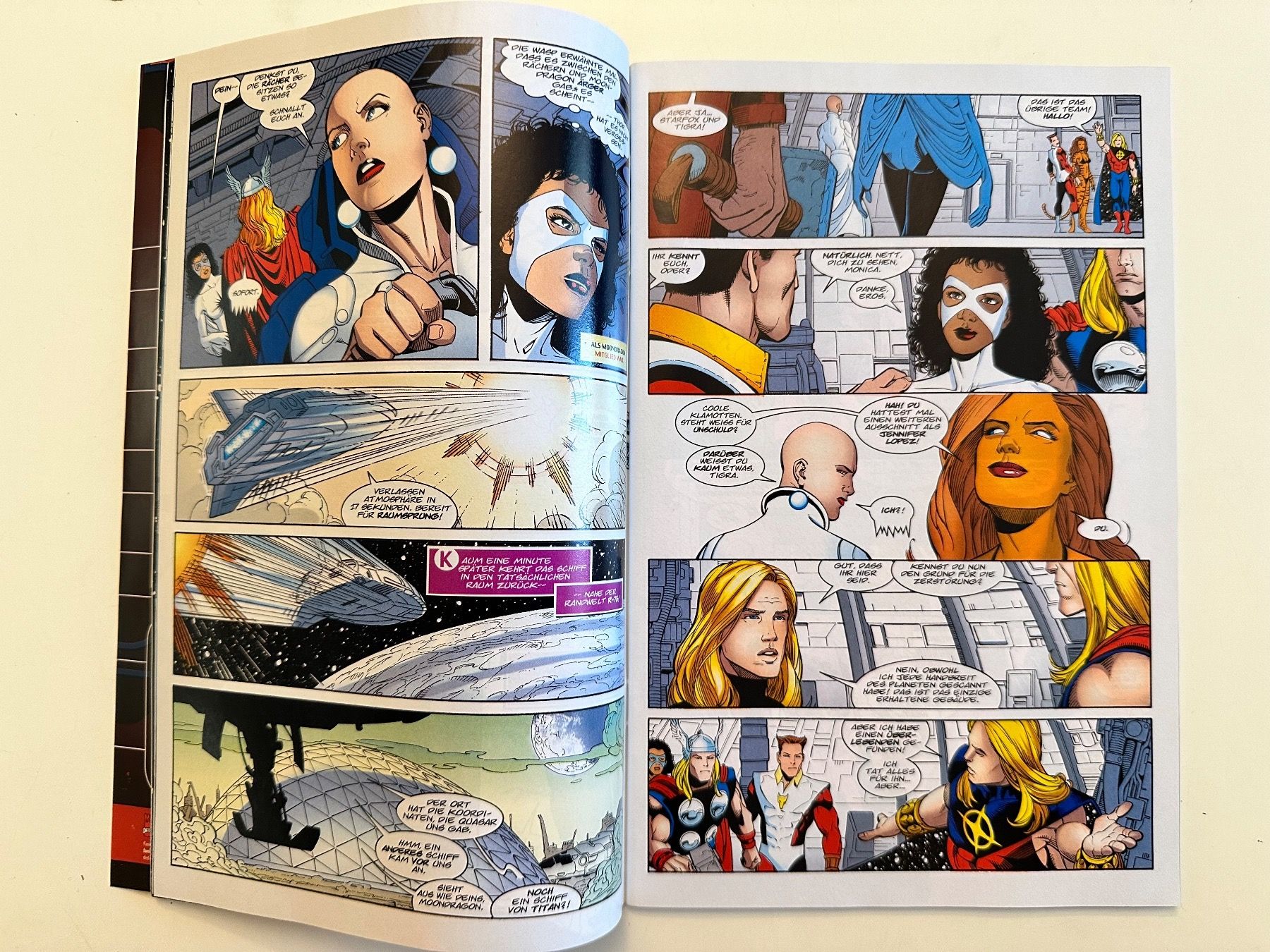 Fumetti: RÄCHER DER EWIGKEIT 7 - MARVEL EXTRA - MARVEL DEUTSCHLAND – Usato da Münsingen venduto da Ganjam 4