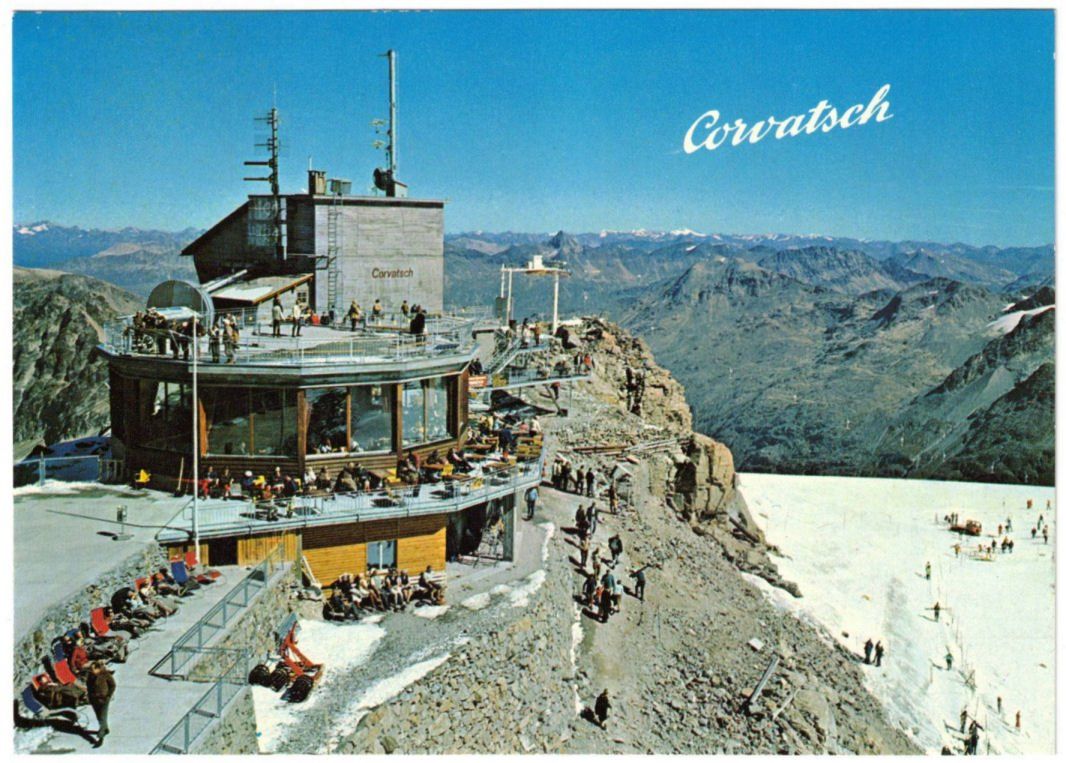 Cartoline postali: Silvaplana - Corvatsch Gipfel – Usato da Binningen venduto da Mountainrider