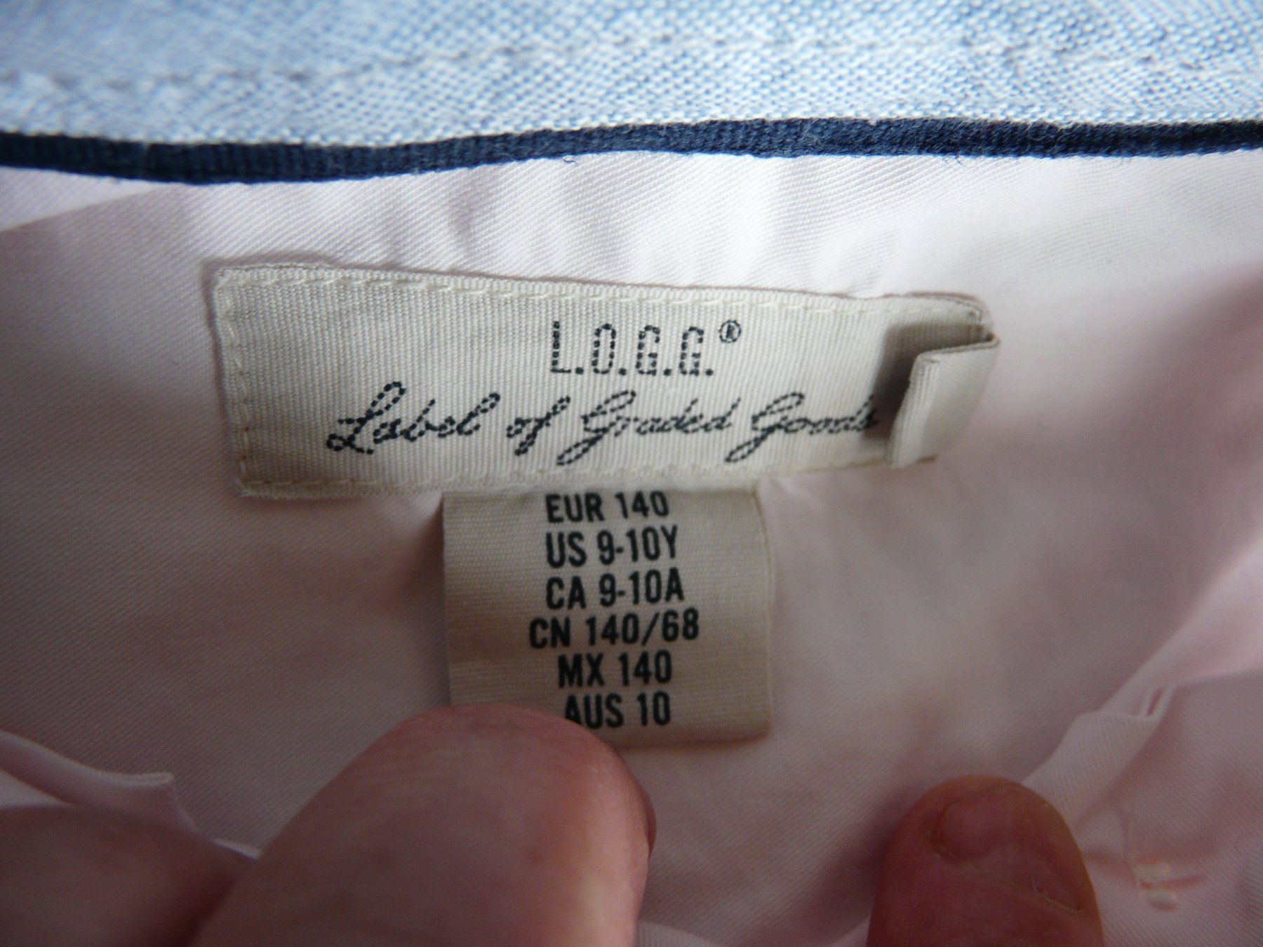 H&M Camicie, T-shirt & Polo: Chemise rose pâle Hemd L.O.G.G 140 – Nuovo (secondo la descrizione) da ERLINSBACH venduto da doudouce 4