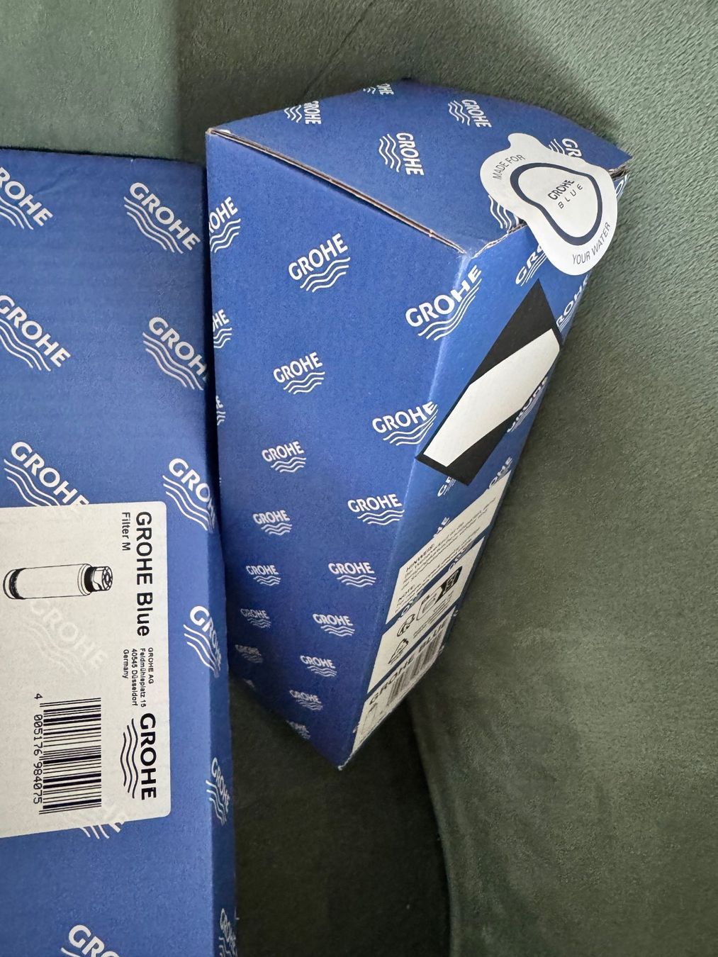 Sanitari: GROHE M-Size Bundle: Austauschfilter & Reinigungskartusche – Nuovo e nell'imballaggio originale da Emmen venduto da t_a_n88x 1