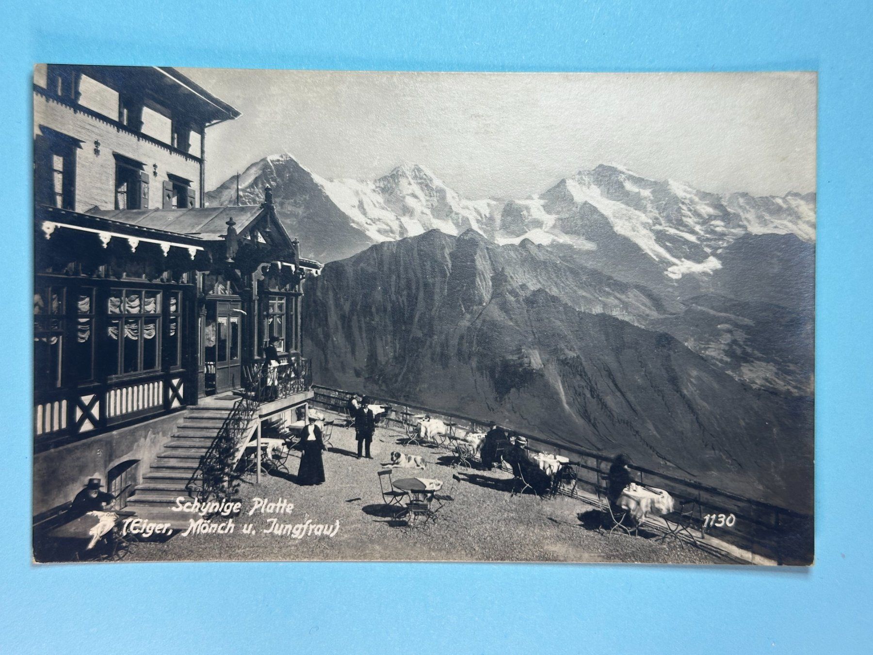 Cartoline postali: Schynige Platte - belebt !!! – Usato da Steg VS venduto da danwer74