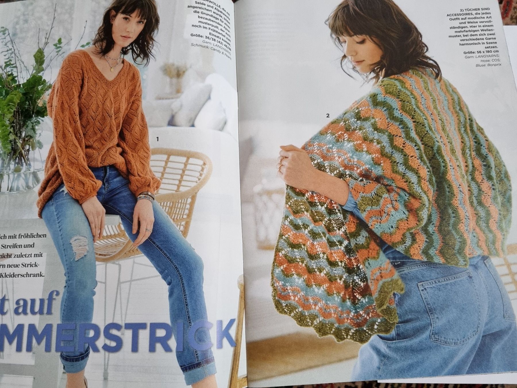 Riviste & Magazine: Strickheft Sabrina 8/22, Strickjournal – Nuovo e nell'imballaggio originale da geroldswil venduto da Gumball1 4