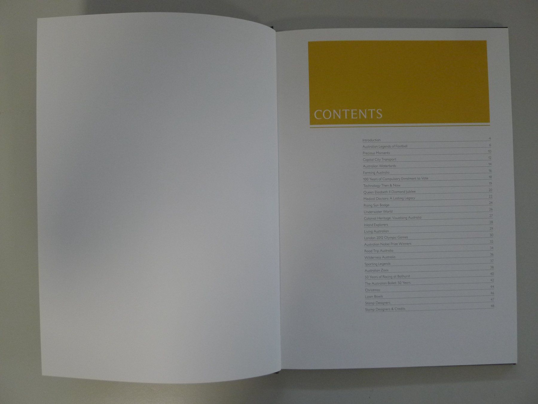 Tutti i francobolli: 2012, Australien, Jahresbuch mit postfrischen Marken – Usato da Sursee venduto da Luzernerraute 1