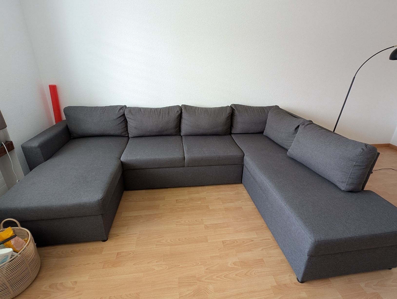 Divani: Ecksofa mit Bettfunktion und Stauraum grau vom Ysk – Usato da Chur venduto da agn_j9n2 7