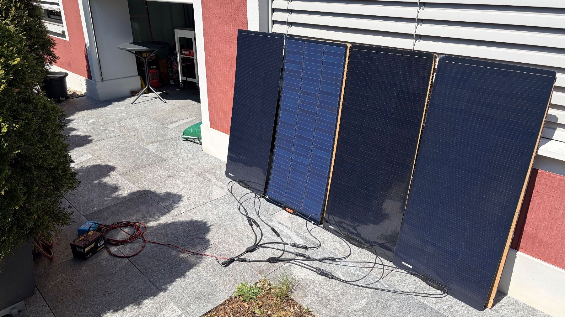 Solargeräte und Solarprodukte: Mobile Solaranlage mit Stromwandler – Gebraucht aus Benglen von flyeagle62 5