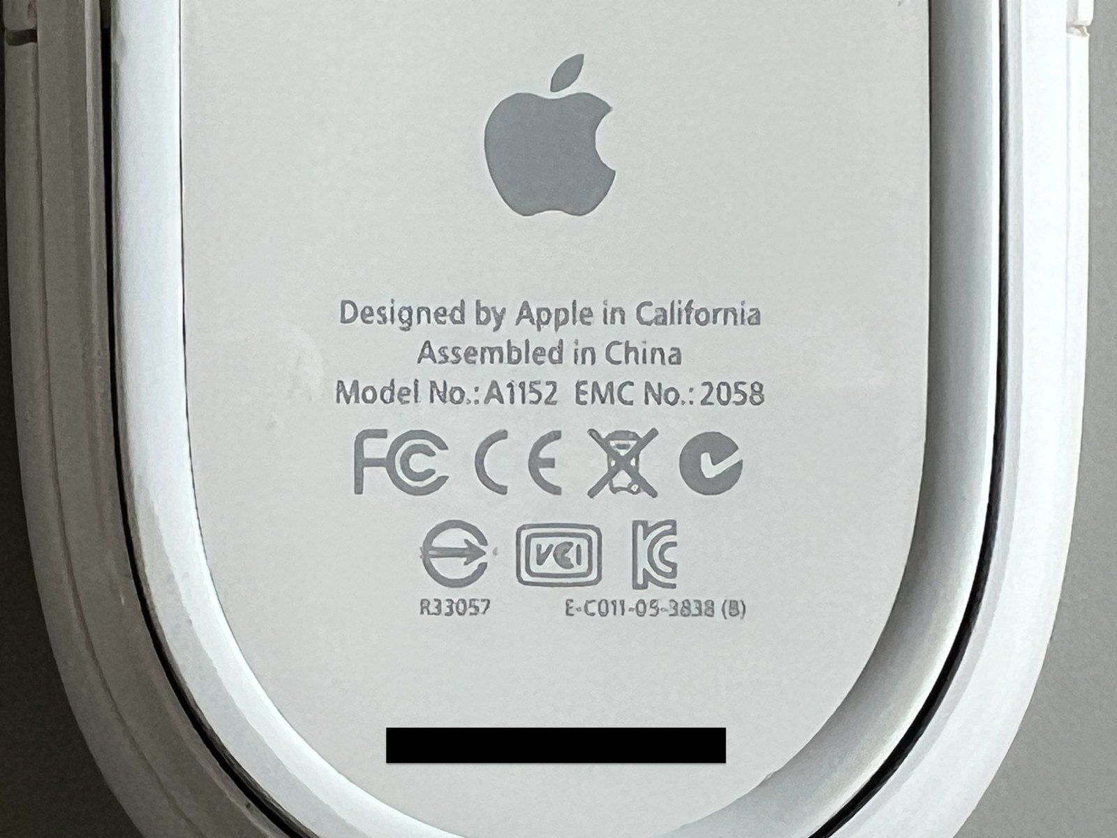 Apple Mouse: Apple Mighty Mouse A1152 USB weiss mit Originalbox – Usato da Zürich venduto da Kollege7 3