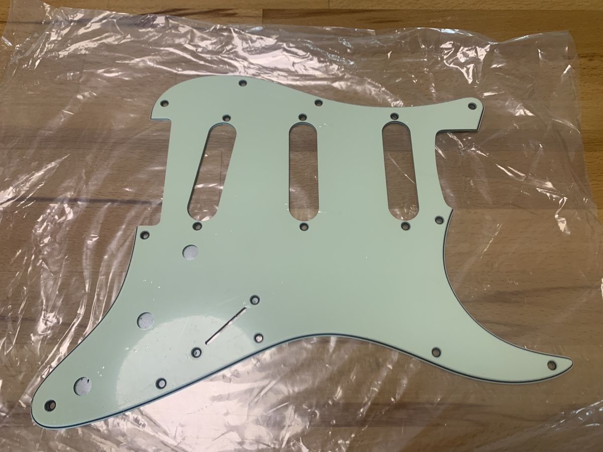 Strumenti musicali: Stratocaster Pickguard Mint Green ,Neu – Nuovo e nell'imballaggio originale da Zürich venduto da richie02 2