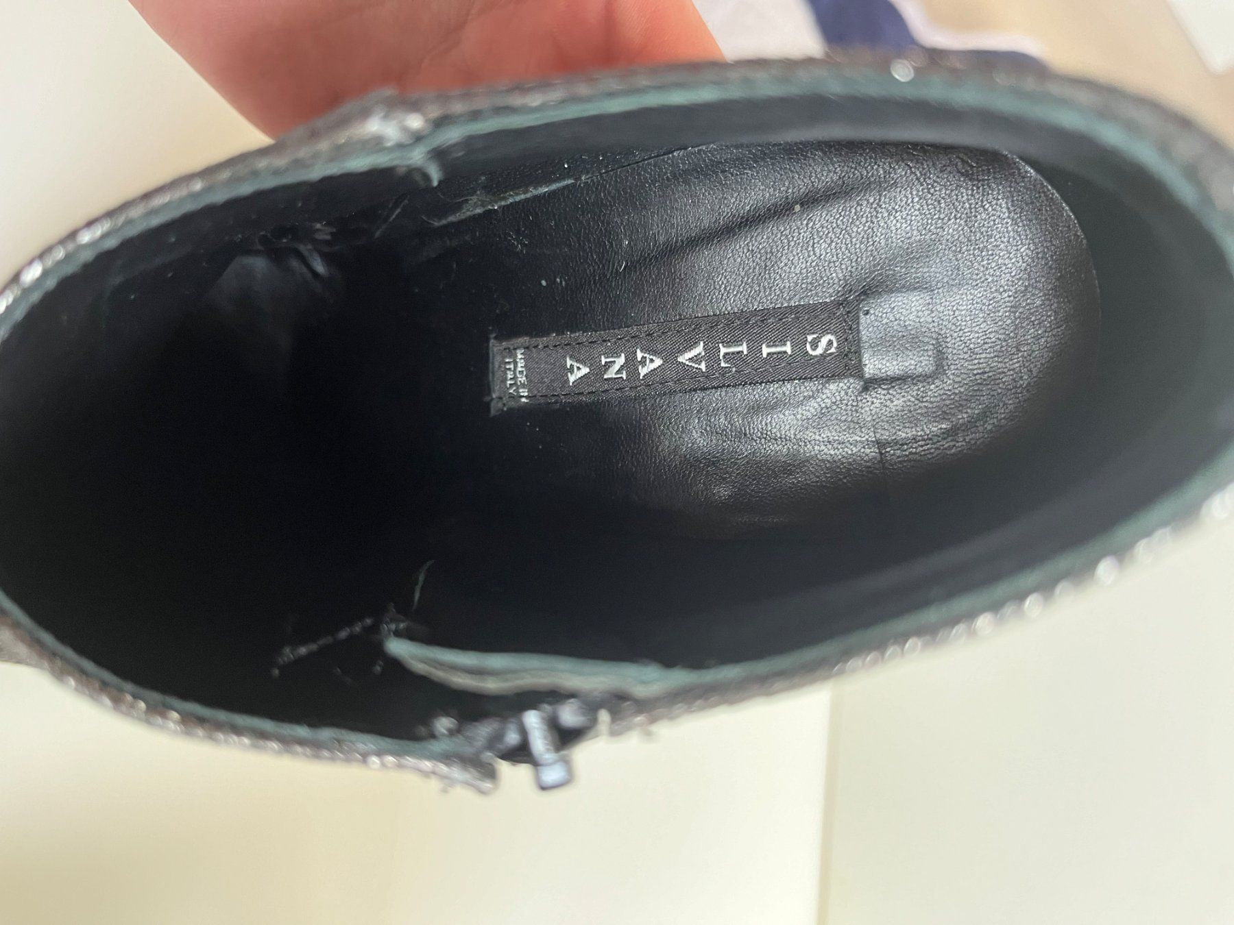 Damenschuhe: Bottines en cuir argenté Silvana T.38 – Neu (gemäss Beschreibung) aus St. Ursen von kat_g8z5 4