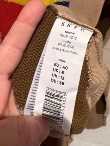 Maglioni & Felpe: SKFK Bio Baumwolle, bunter Pullover 38 – Nuovo e nell'imballaggio originale da Winterthur venduto da Nanole 4
