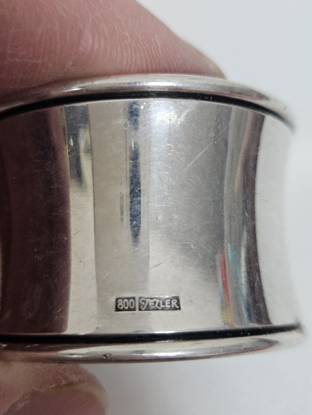 Altro in Decorazioni & Accessori: Antiker 800 Silber Serviettenring Breiter Stecher  – Usato da Schlieren venduto da Bestleo 3
