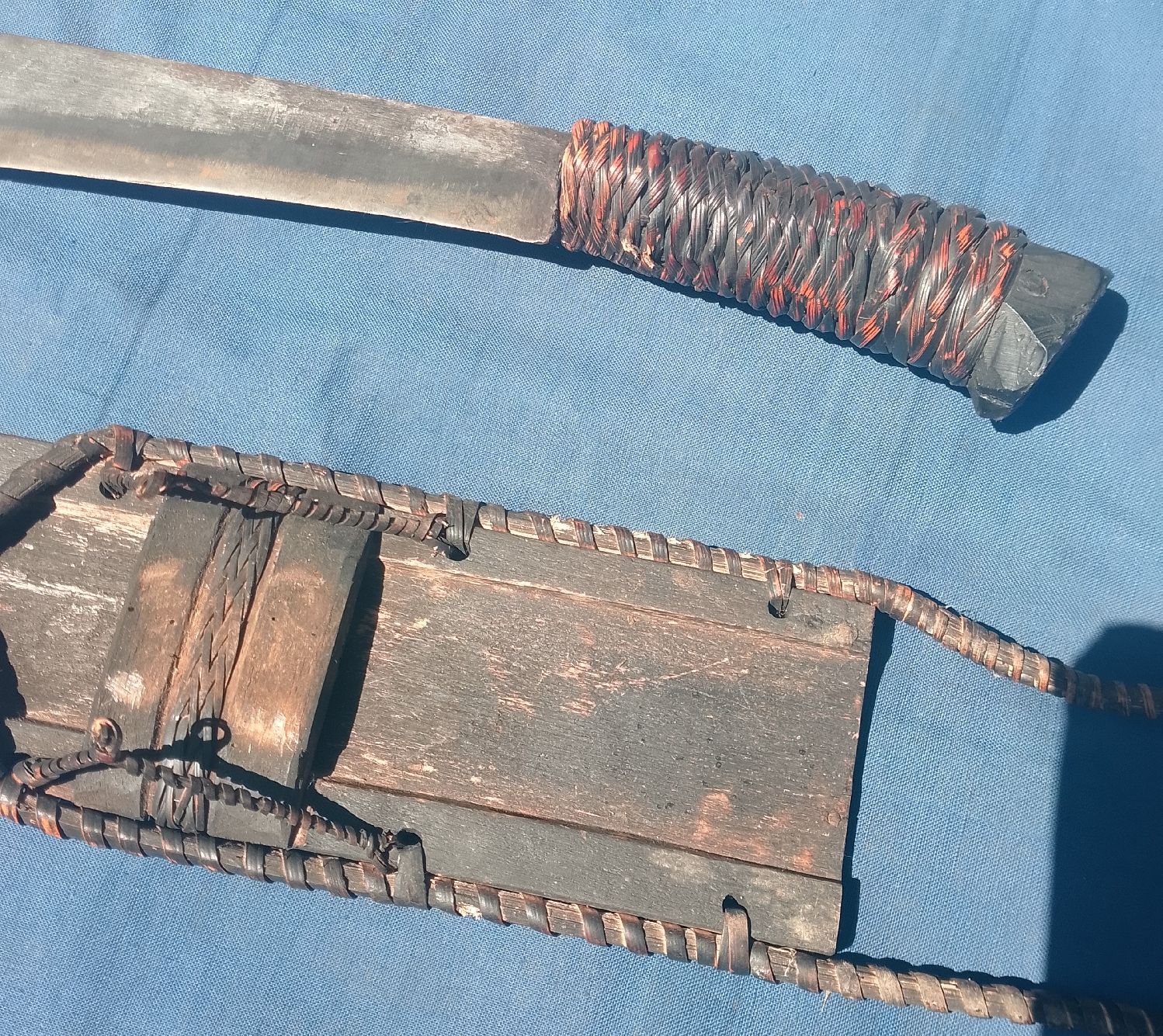 Posate: Machete Buschmesser mit Holzscheide – Usato da Luzern venduto da toenu23 3