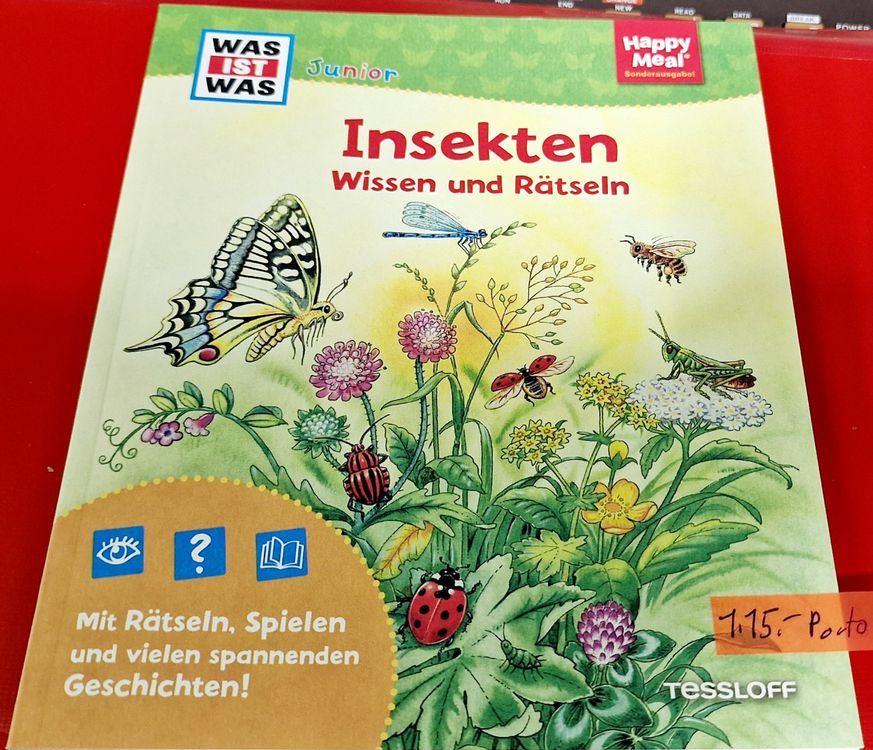 Was ist Was Junior - Insekten : Wissen und Rätseln (BUCH) | Acheter sur ...