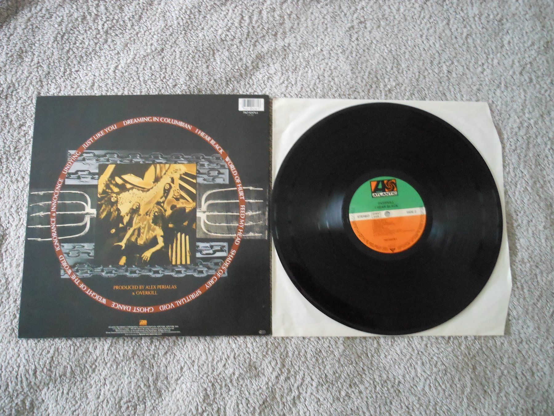 Dischi in vinile: Overkill – I Hear Black – Usato da Liebefeld venduto da type013 1