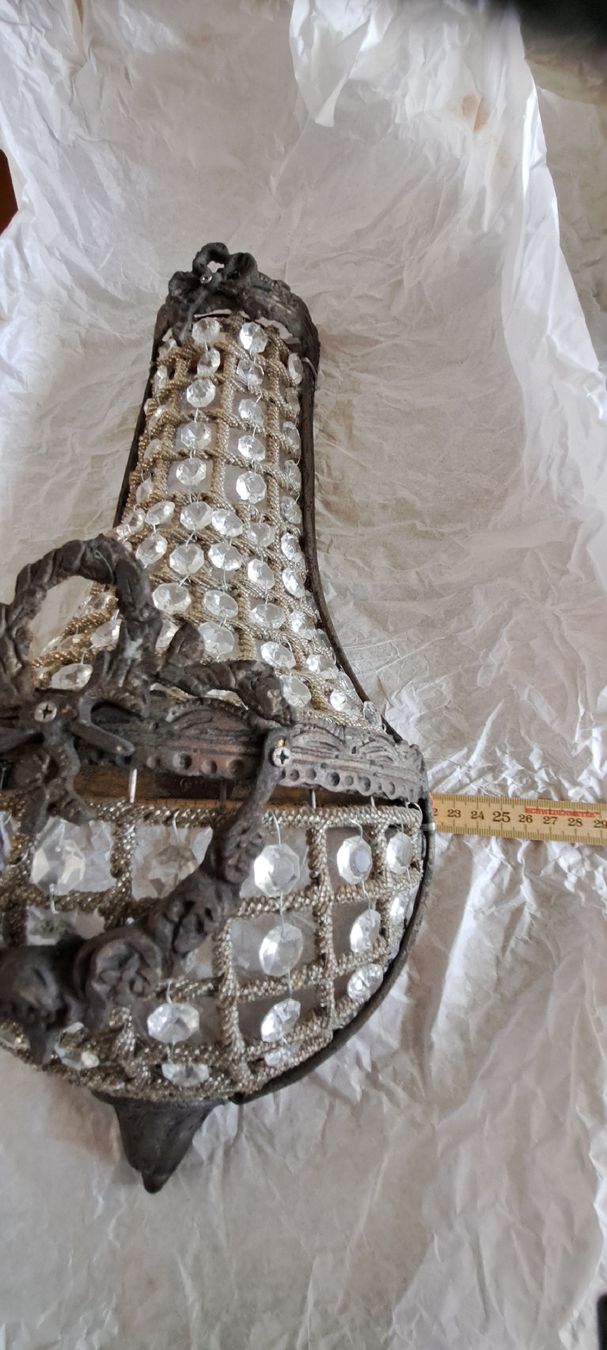 Tutte le decorazioni: Zwei Barock Wandlüster – Usato da Langrickenbach venduto da Eve088 5