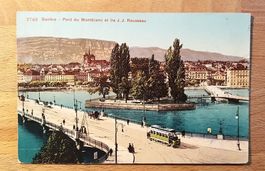 Karte Gèneve 1910