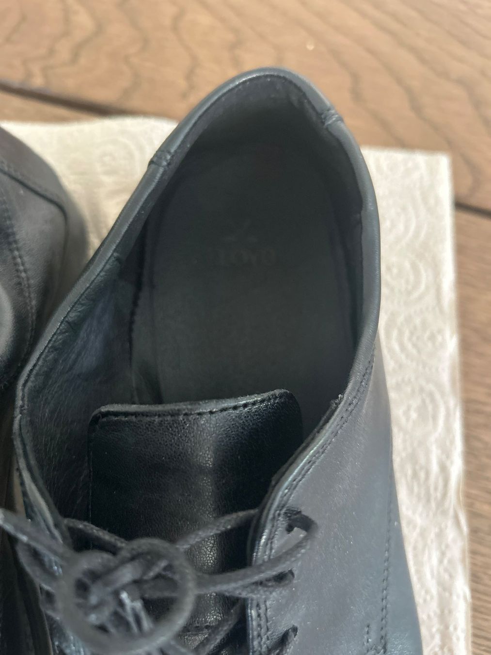 Lloyd Scarpe da uomo: Schwarze Herrenschuhe, Grösse 42-43, Top – Usato da Appenzell venduto da Henrique04 2