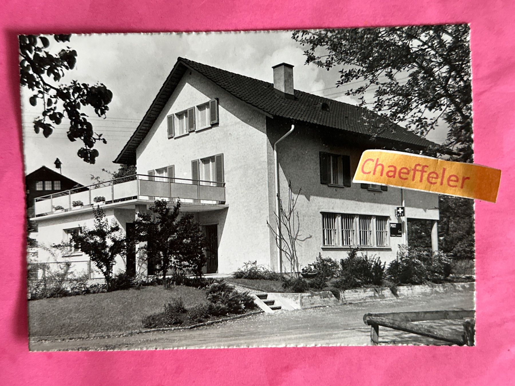 Cartes postales: Postgebäude in Sins AG – D'occasion à Zürich par Chaeffeler