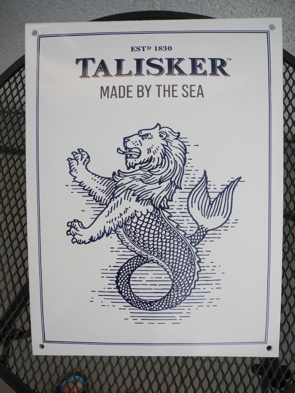 Talisker Bevande alcoliche: TALISKER WHISKY EMAILSCHILD – Nuovo (secondo la descrizione) da Reinach AG venduto da Huckleberrysix 3
