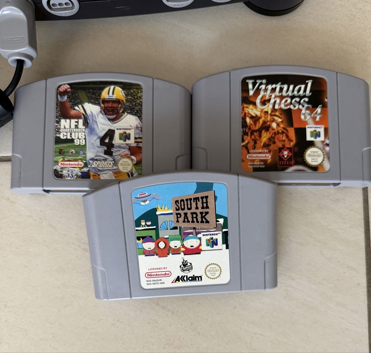 Nintendo Console: Nintendo 64 Konsole mit Controller und 3 Spielen – Usato da Wil SG venduto da xray1a 2