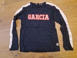 Garcia Jeans Langarmshirt Gr 164/170 Dunkelblau