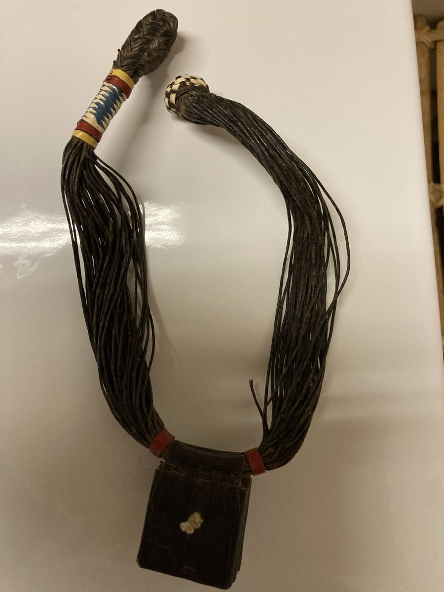 Catenine: Lederkette aus Mali – Usato da Bolligen venduto da abara1 1