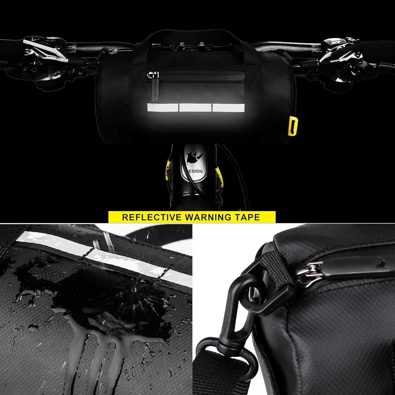 Borse: Fahrrad Lenkertasche mit Schultergurt 2.5L – Nuovo e nell'imballaggio originale da Châtelaine venduto da topshop.switzerland 6