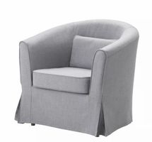 Ikea Tullsta Bezug grau 