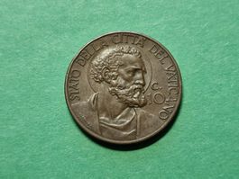 Vatikan 10- Cent 1937.