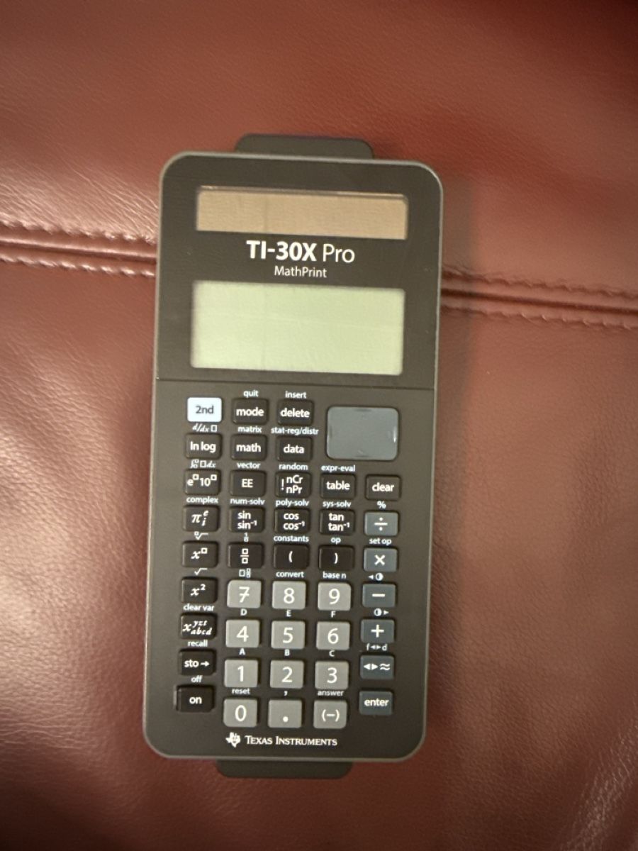 Texas Instruments Taschenrechner: TI-30X Pro – Neu (gemäss Beschreibung) aus Zürich von Dx.04