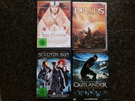 4 DVDs Fantasy Abenteuer Historienfilm Wikinger Druiden