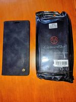 Samsung Galaxy A32 5G Ledertasche mit Kartenfächern, schwarz