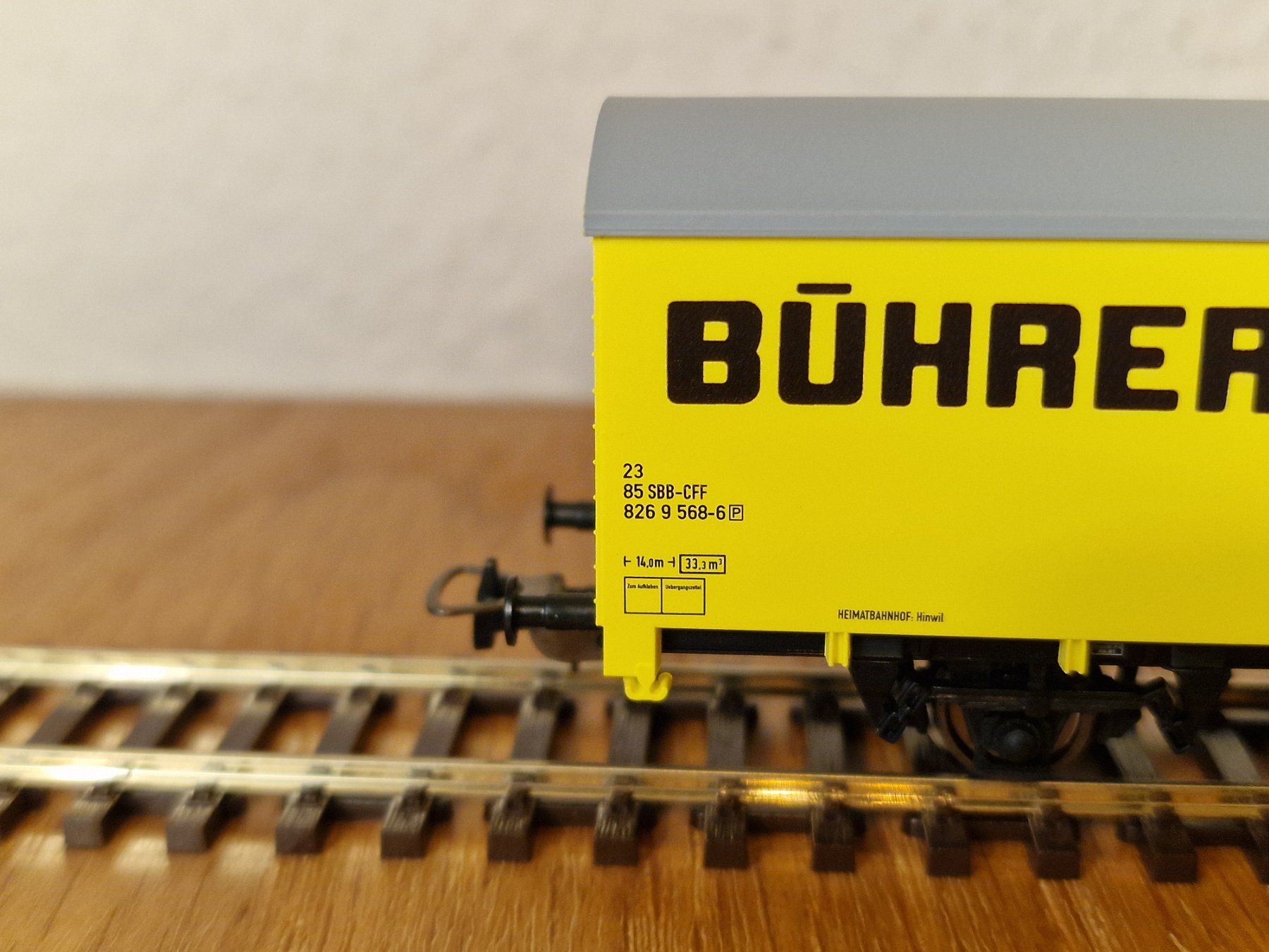Piko Modellini di ferrovie: SBB Bührer Güterwagen H0 – Usato da Matten b. Interlaken venduto da lor_hr9w 3