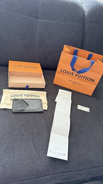 Louis Vuitton Portafogli: Louis Vuitton Kartenetui Zipper Monogram Eclipse & Zubehör – Usato da turbenthal venduto da spongi13 2