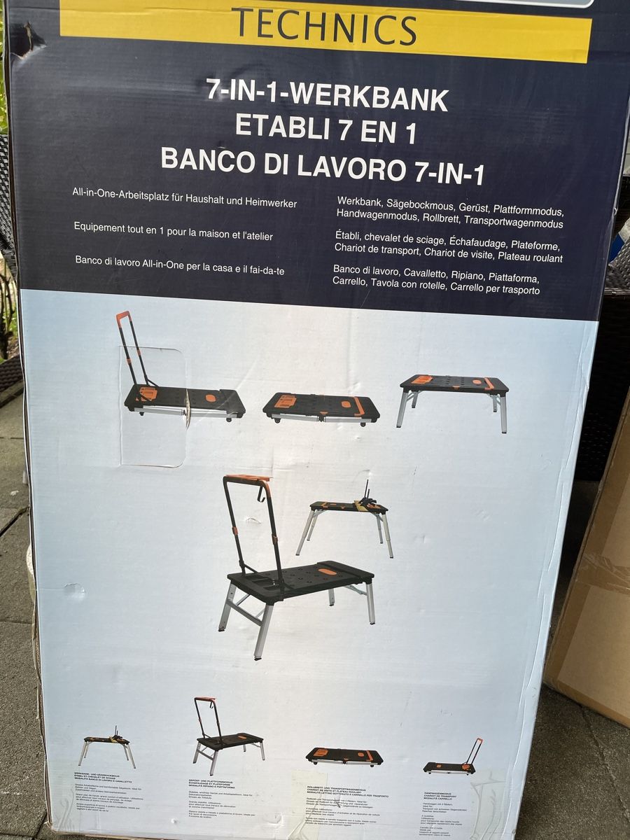 Werkbänke: Werkbank 7 - IN 1 Modus Merox – Neu und originalverpackt aus Sursee von cera01 1