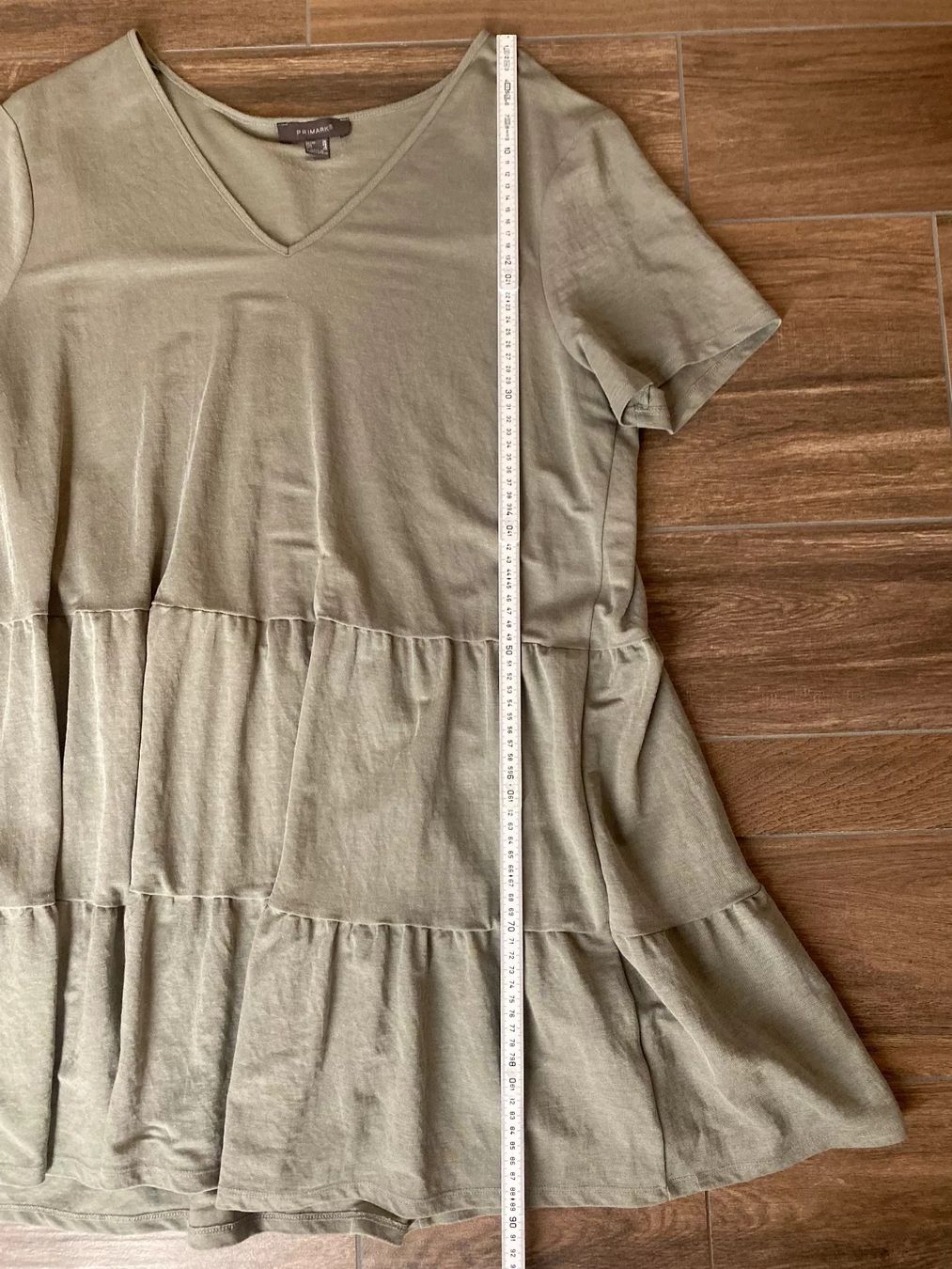 Primark Vestiti: Kleid gestuft oliv Gr. 46 - 48 – Usato da Pratteln venduto da a23_j2gs 6