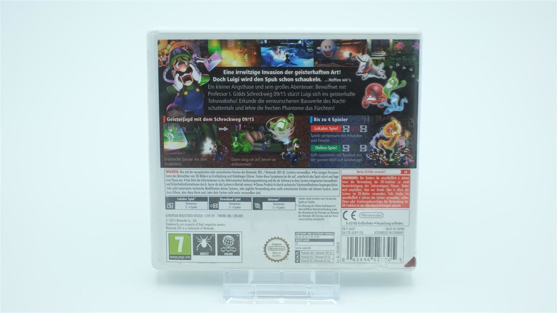 Jeux: Luigi's Mansion 2 - Nintendo 3DS – D'occasion à Chur par mojobox 4