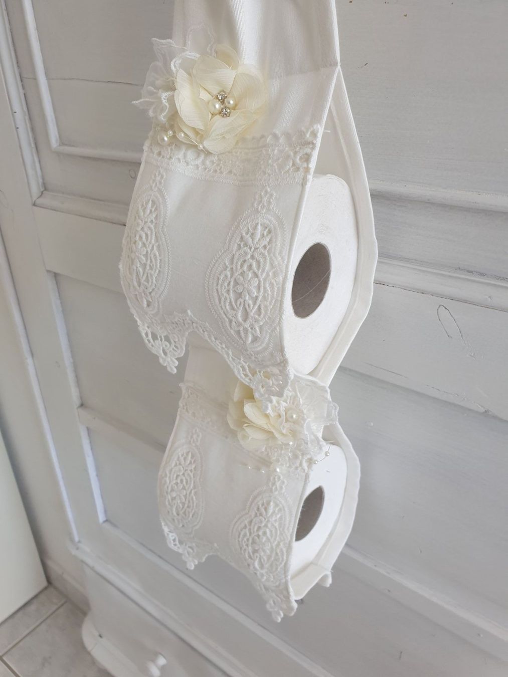 Wandhalterungen: Behälter Halter WC-Rollenhalter Rollenhalter Shabby Chic – Neu und originalverpackt aus Gossau ZH von Goes05 2