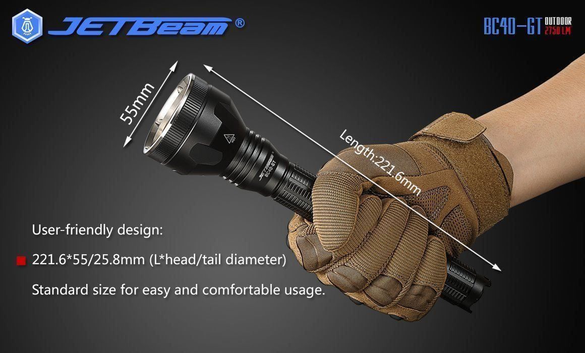 Lampade: Jetbeam BC40-GT Stablampe mit 2750 Lumen – Nuovo e nell'imballaggio originale da Arbon venduto da Helmuth 1