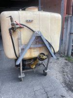 Spritze Anhängespritze Kunz 600 Liter Anhänger mit Zapfwelle