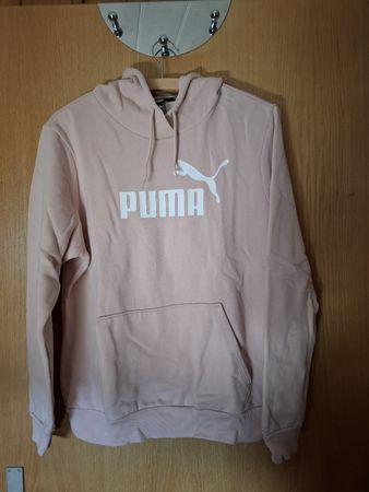 Puma Kapuzenpullover rosa Baumwollmix Grösse L neuwertig