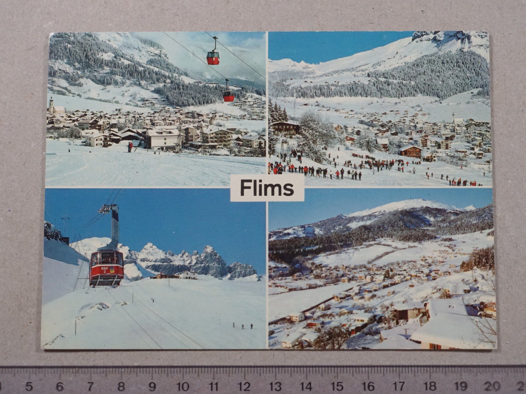 Cartoline postali: Flims – Usato da Lenzburg venduto da fh1
